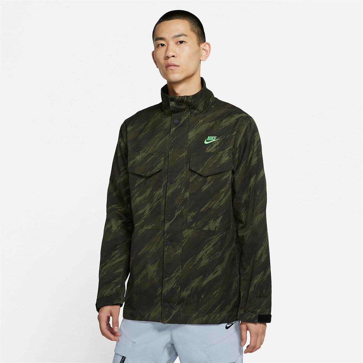 Nike Sportswear Essentials Unlined M65 Erkek Sweatshirt DD4662-355