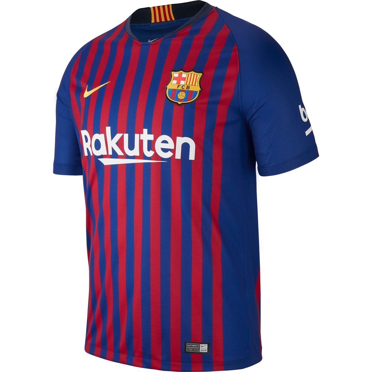 Nike FC Barcelona Brt Stad Jsy SS HM Erkek Futbol Tişörtü 894430