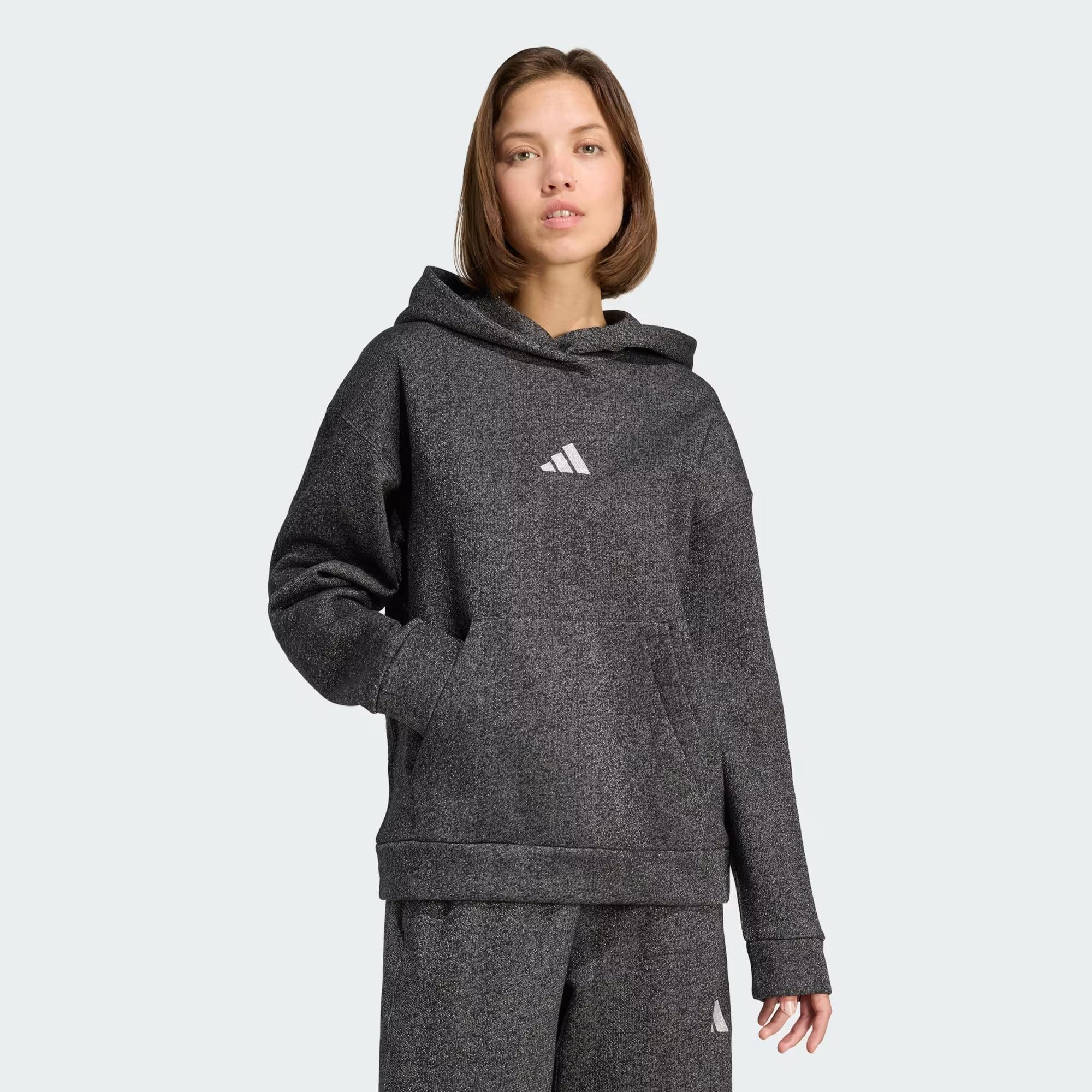 むち様XGIRL LARGE adidas冬物おまとめ adidas All Szn Holiday Glitter Kadın Sweatshirt JX4346