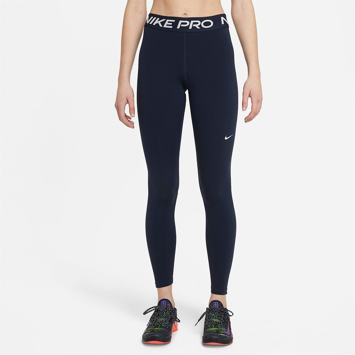 Nike Pro 365 Mid-Rise Training Kadın Tayt CZ9779