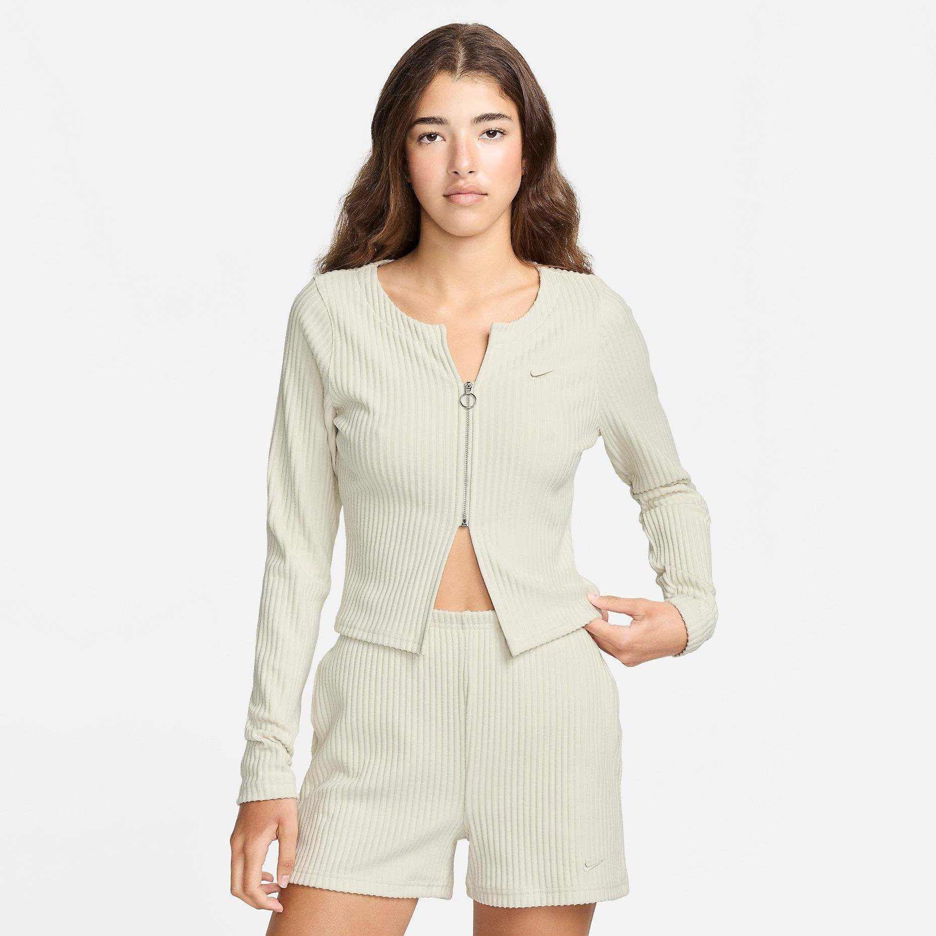 Nike sweatshirt cardigan discount