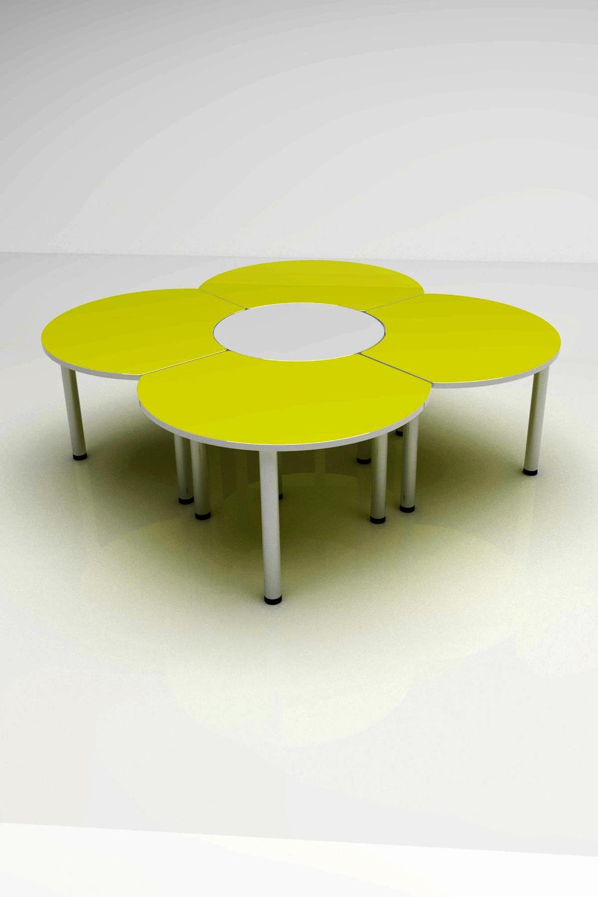 Anaokulu Papatya Masası | 3G Tasarım Papatya masa