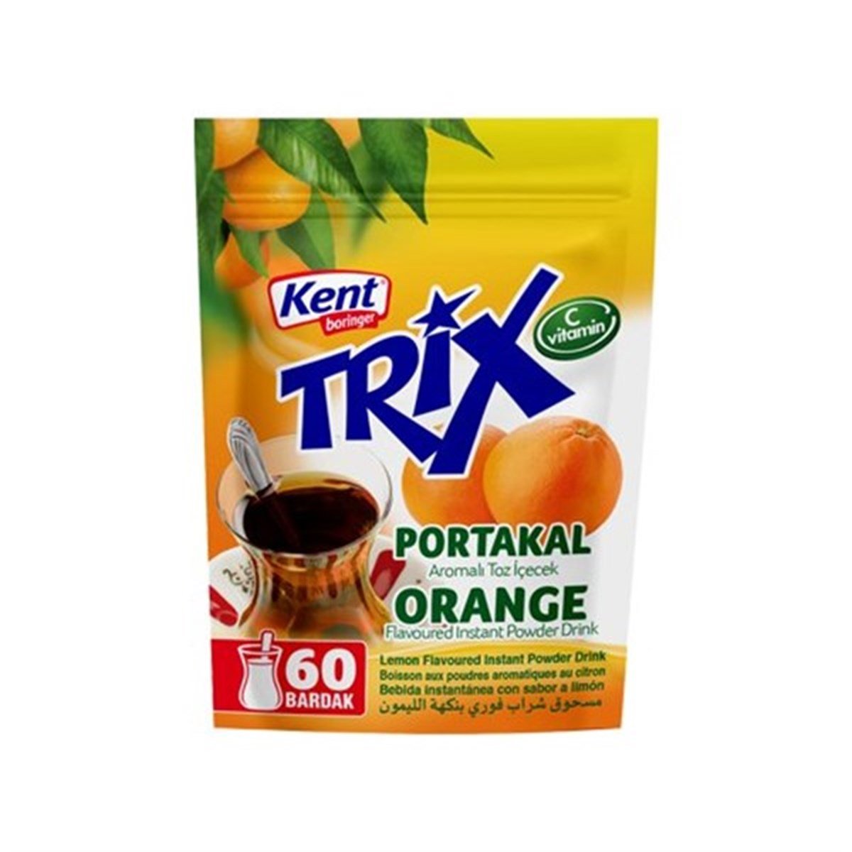 Trix Portakal Aromalı Toz İçecek 300 Gr 12 Adet