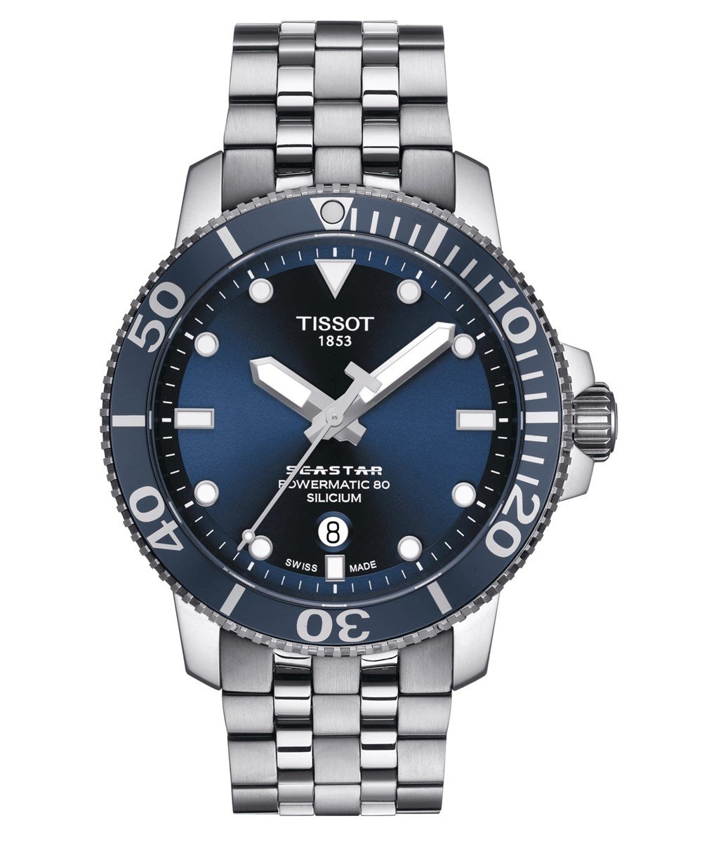 TISSOT SEASTAR 1000 POWERMATIC 80 SILICIUM T120.407.11.041.01