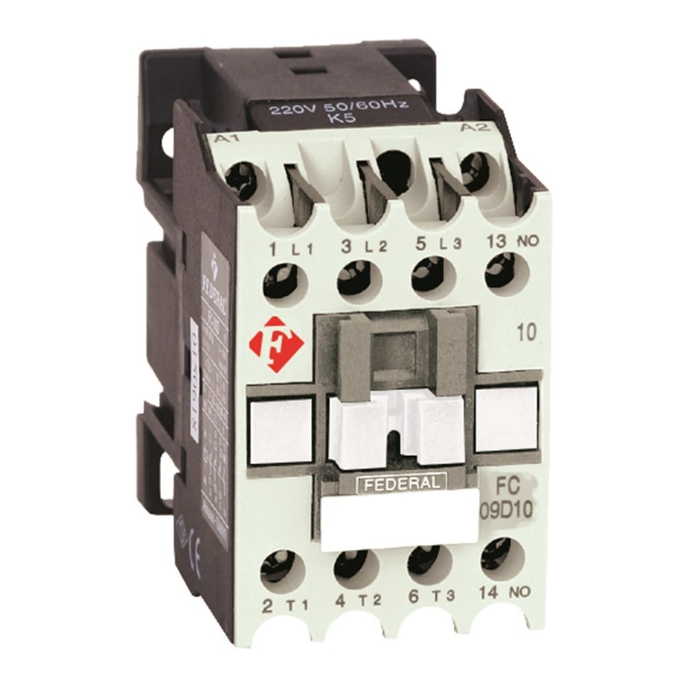 Toptan Elektrik Mağazası Federal 9 A Kontaktör
