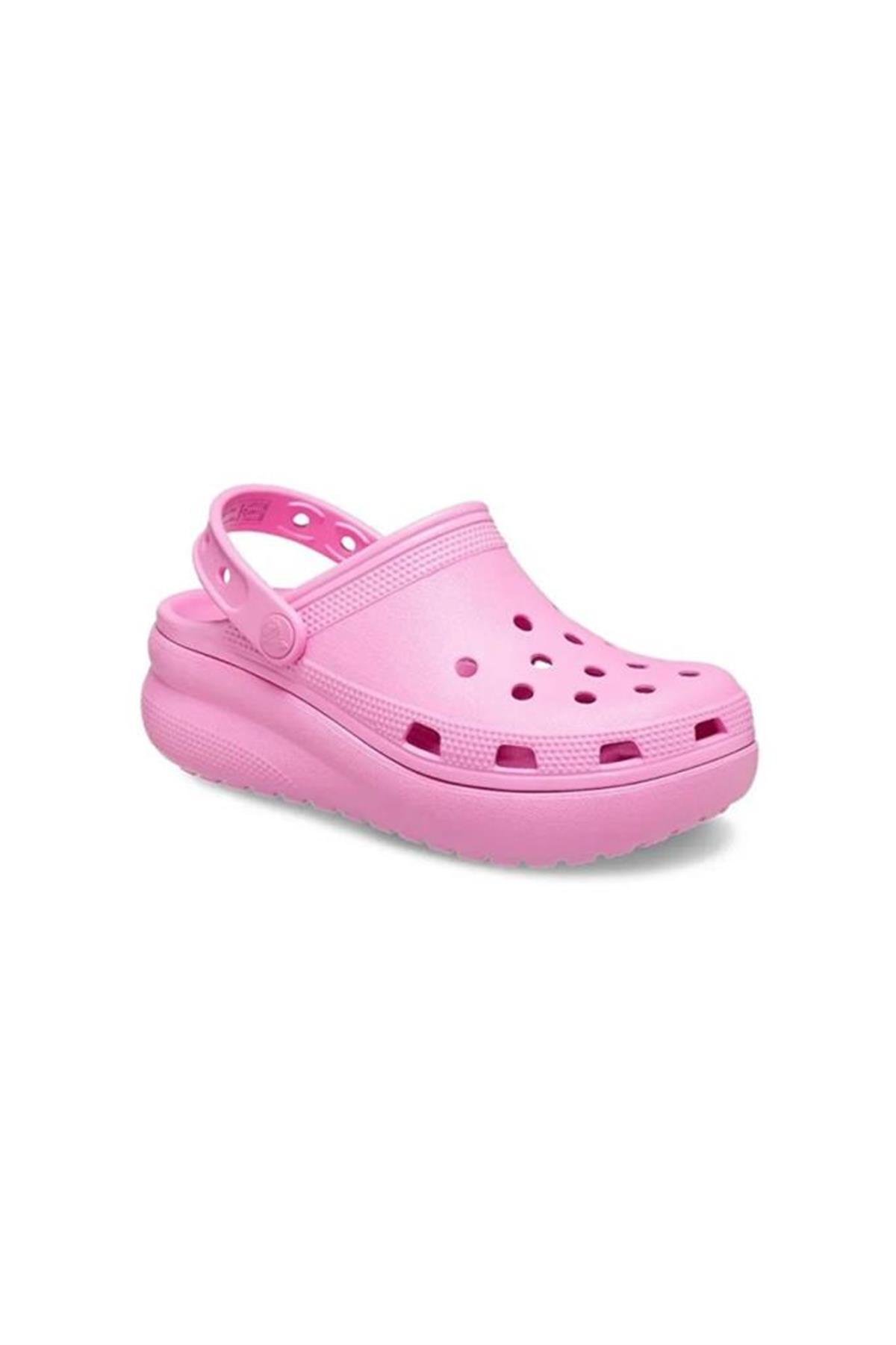 Crocs Classic Crocs Cutie Clog Kadın Topuklu Pembe Terlik 207708-6SW
