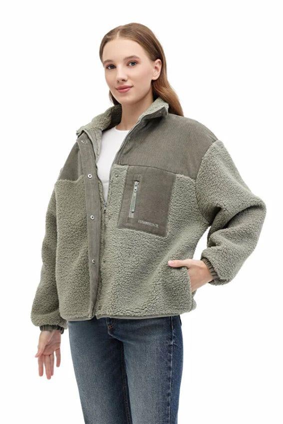Lumberjack Wl 6REGINA 6GF1003 5Pr Kadın Yeşil Polar Mont 102027606