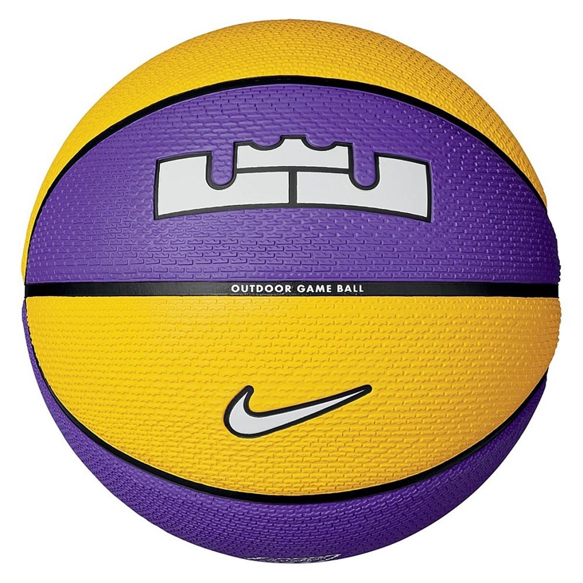 Nike Playground 2.0 8P L James Deflated Unisex Basketbol Topu Mor 7 Numara N.100.4372.575.07