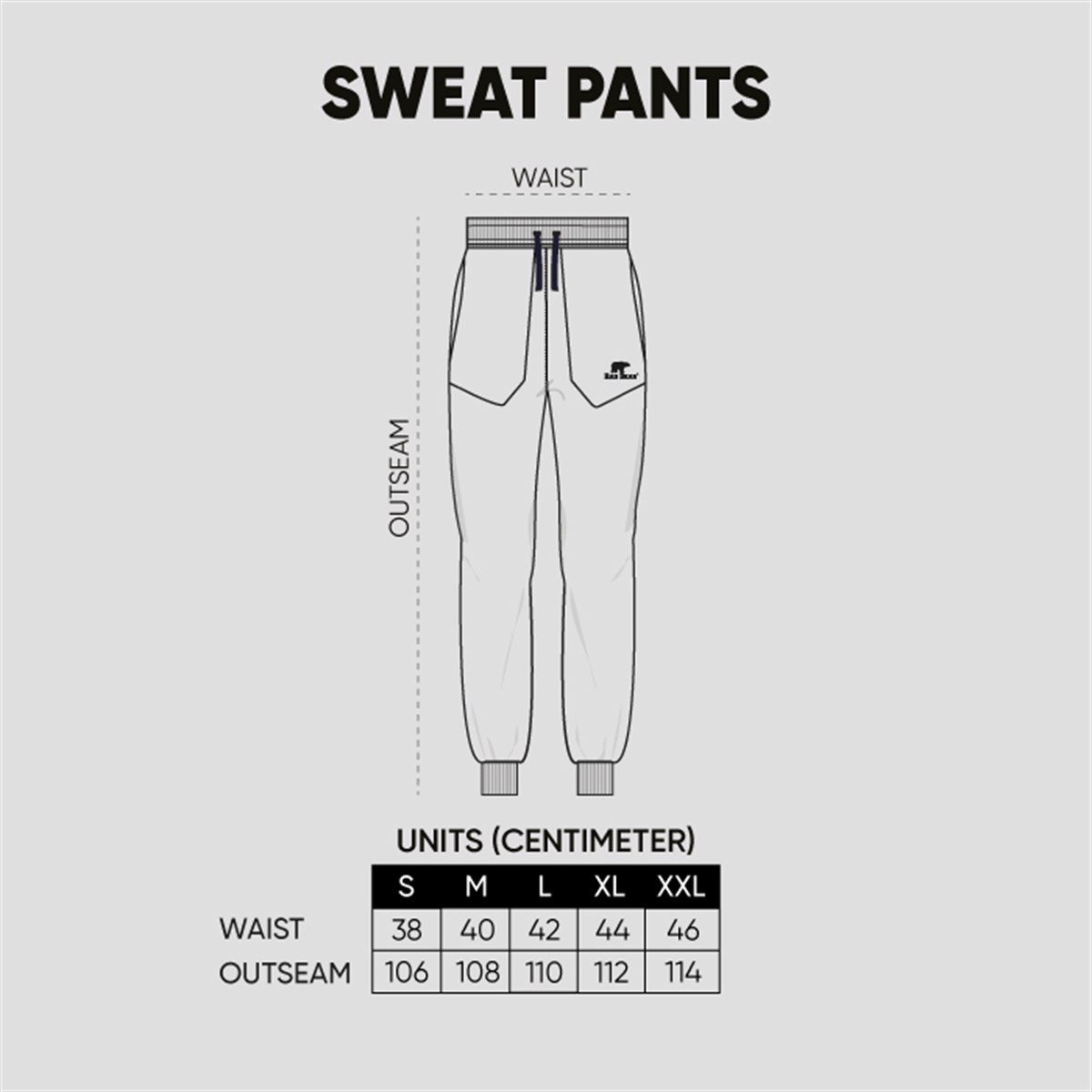 Core Solid II Grey Melange Men's Sweatpants