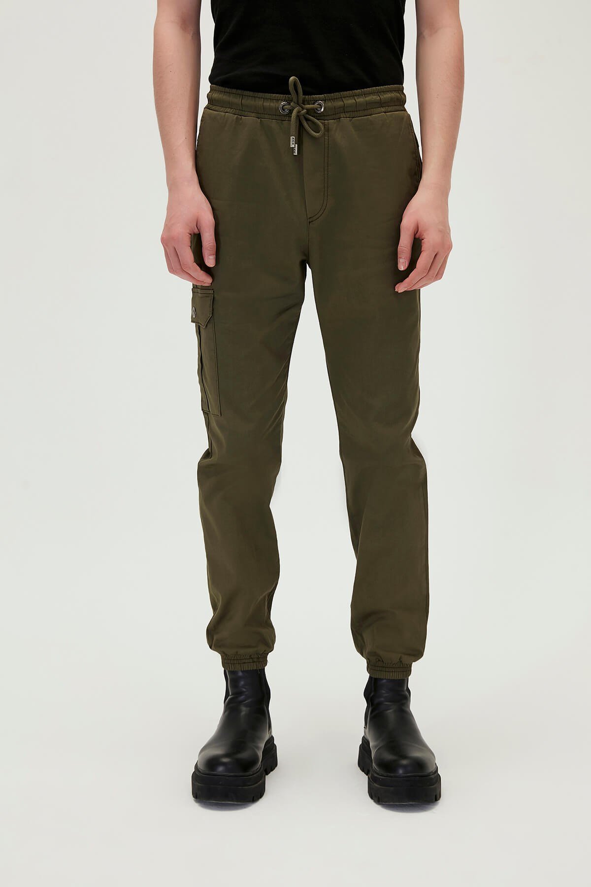 Boston Pants Haki Ye il Erkek Pantolon E ofman Alt BAD BEAR