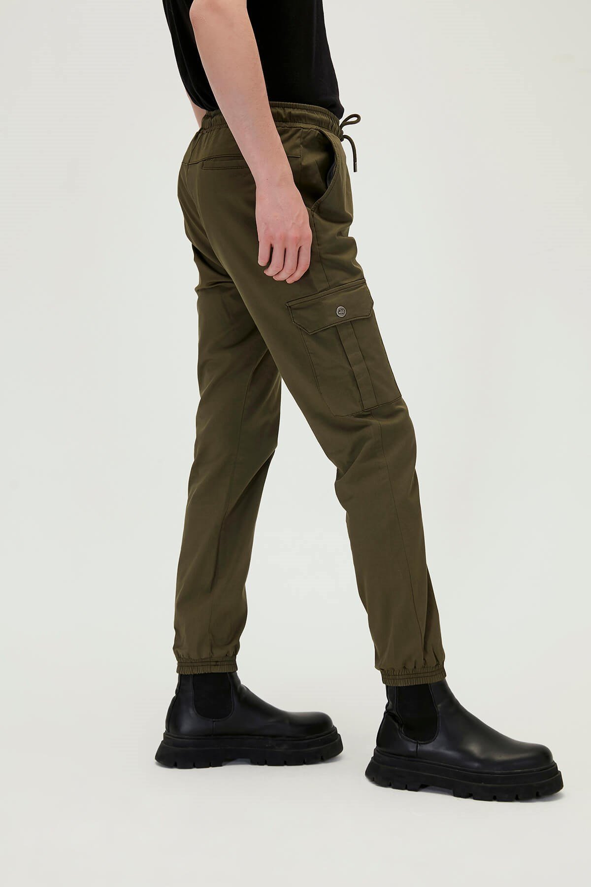 Boston Pants Haki Yeşil Erkek Pantolon Eşofman Altı | BAD BEAR