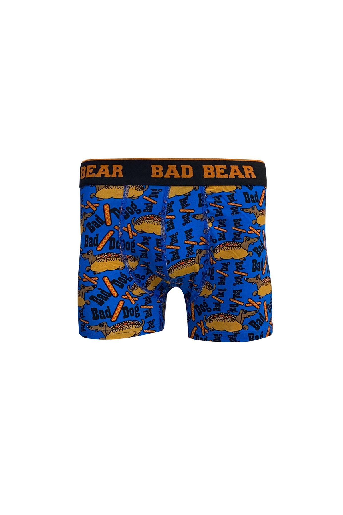 Bad Dog Mavi Desenli Erkek Boxer | BAD BEAR