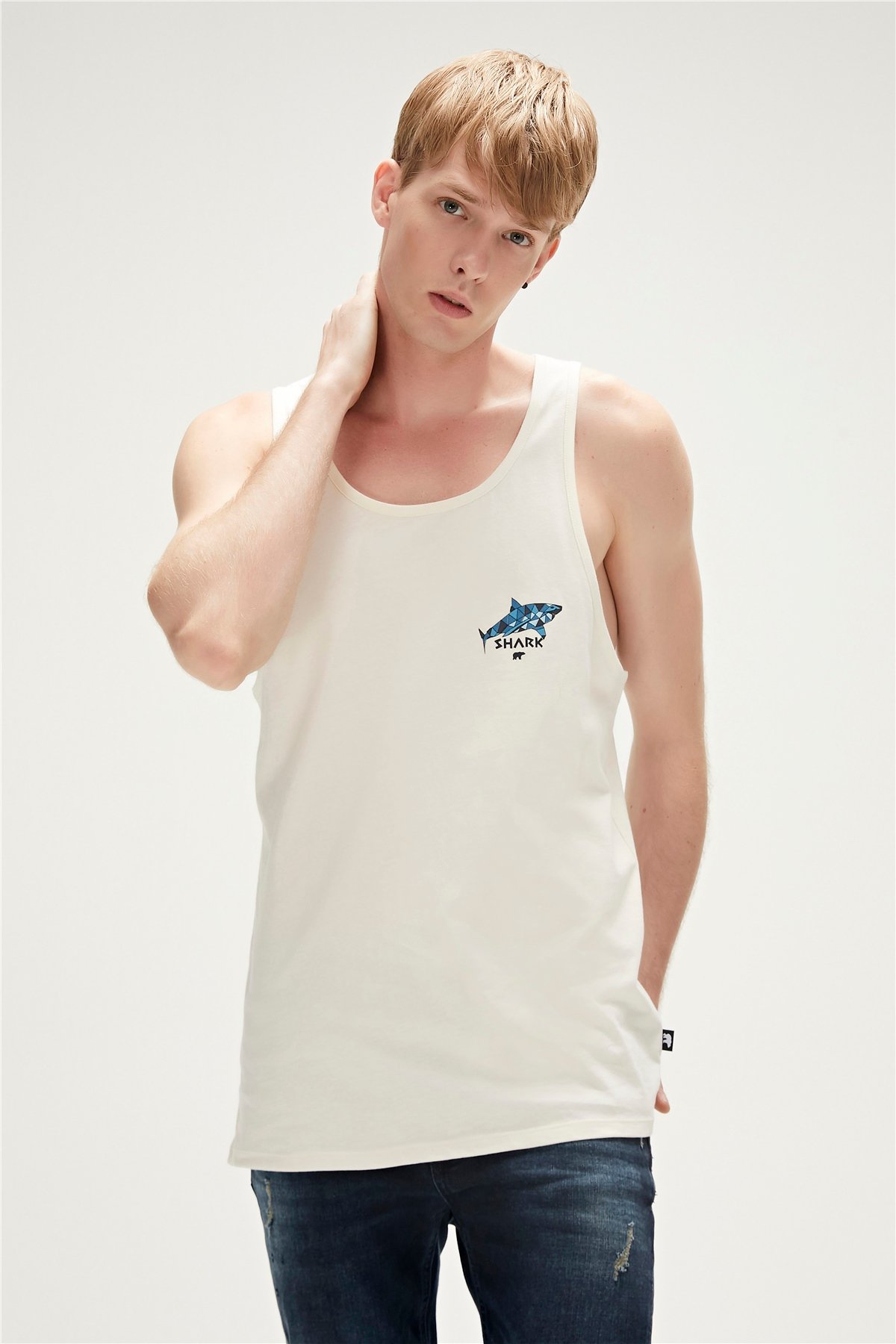 Off white 2025 shark shirt