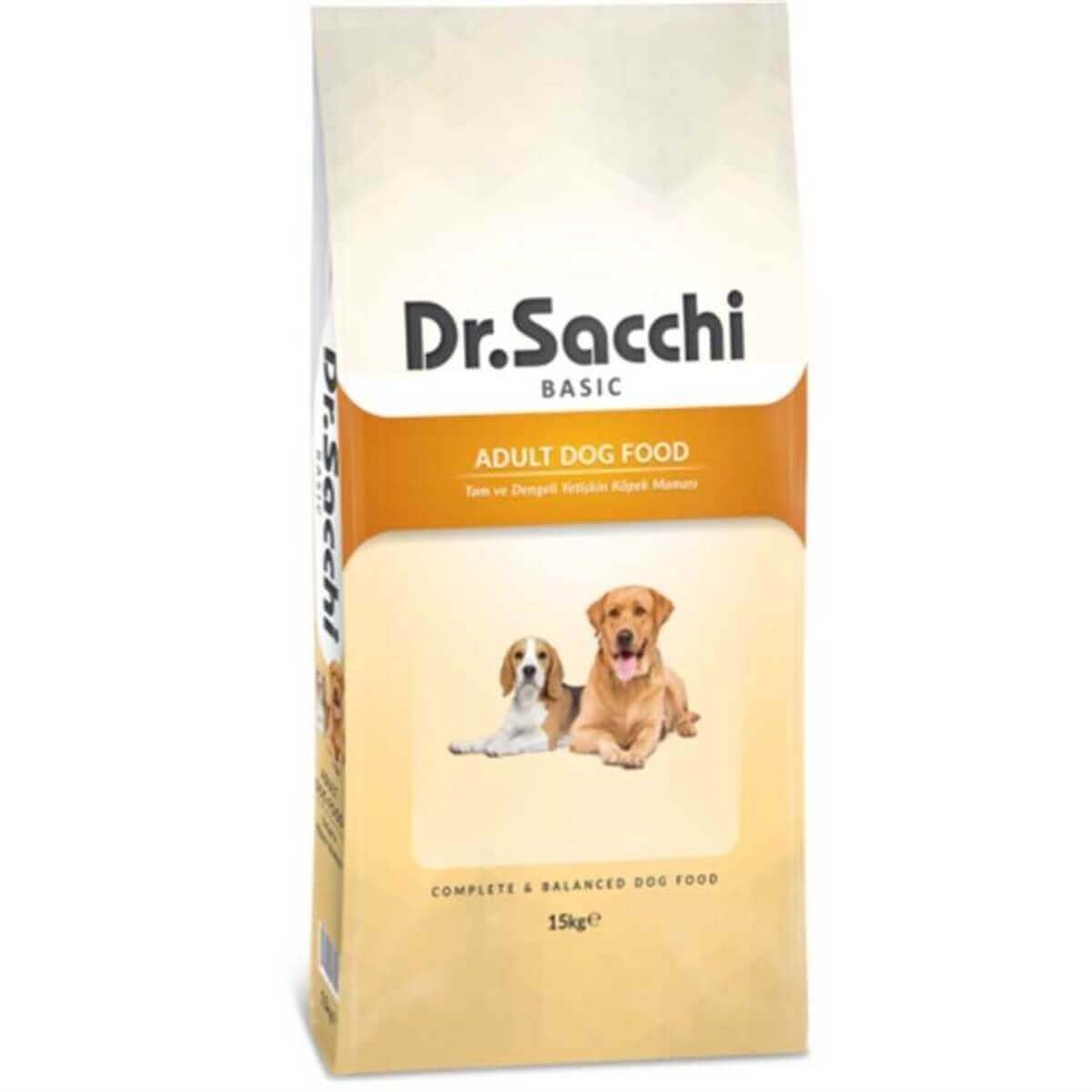Dr.Sacchi Basic Chicken Yetişkin Köpek Maması 15kg | ZooPet