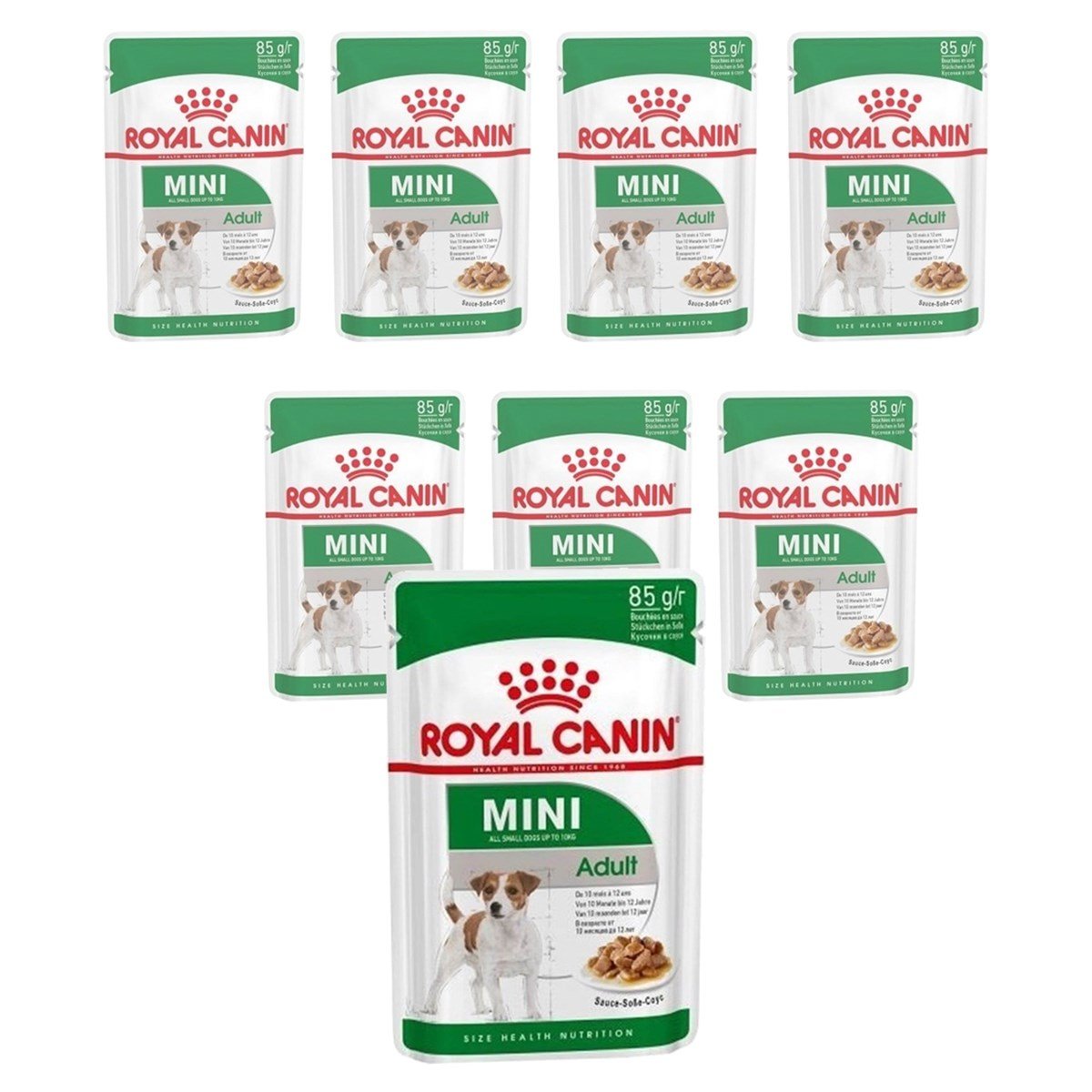 Royal Canin Mini Adult Soslu Kopek Konservesi 85 gr 12 Adet ZooPet