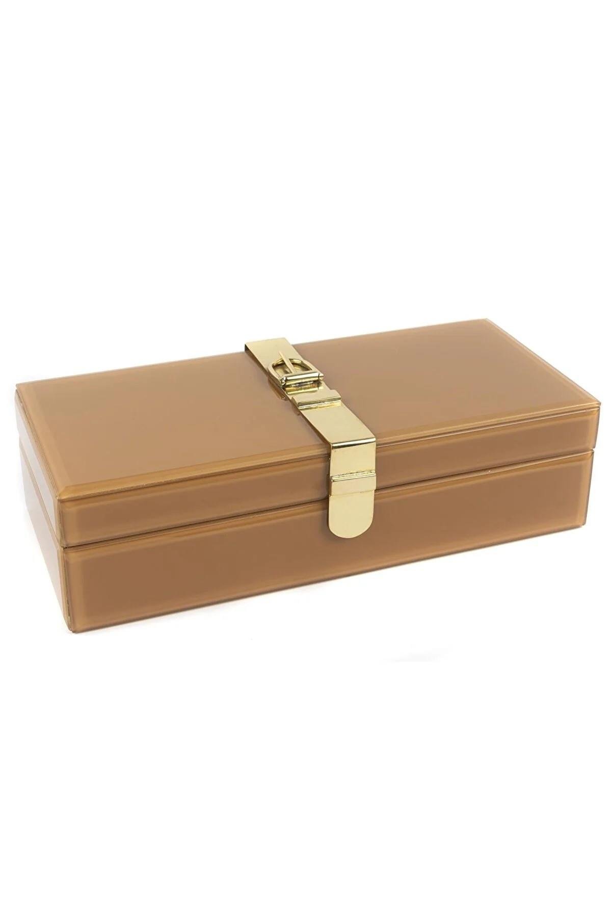 Декор для дома Açık Kahve Takı Kutusu 30x13x8cm P230.339920