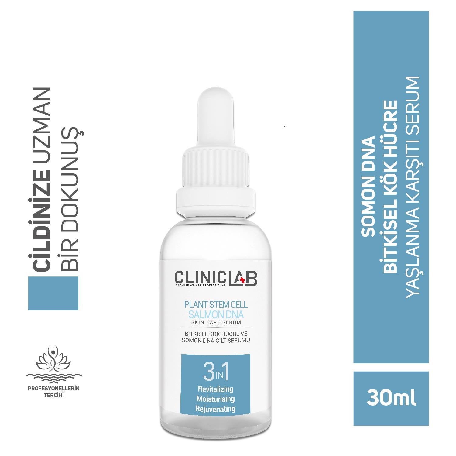 Cliniclab Dermokozmetik / Cilt Tanımı / Bitkisel Kök Hücre Ve Somon DNA  Cilt Serumu