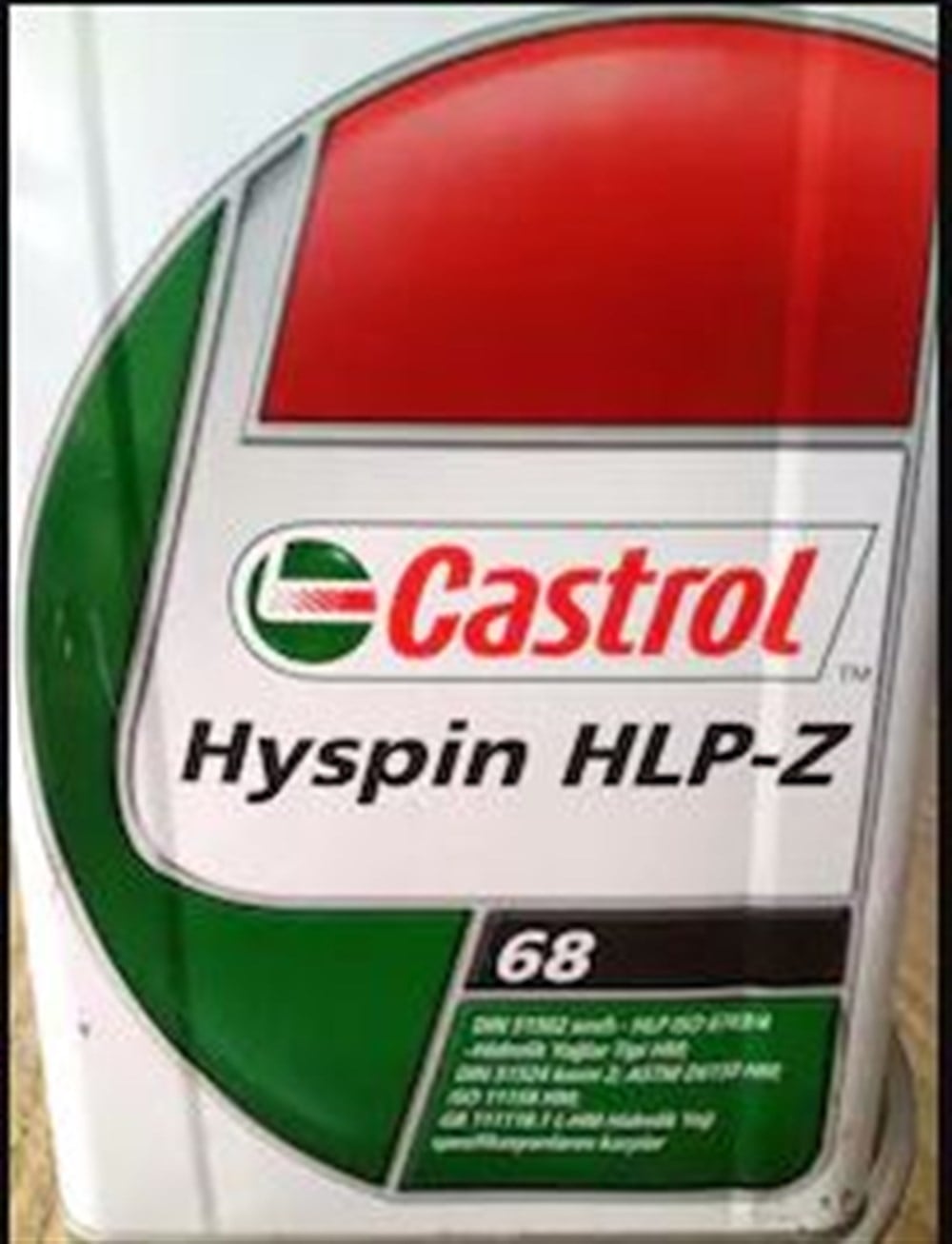 CASTROL HYSPIN HLP-Z 68 15K TU