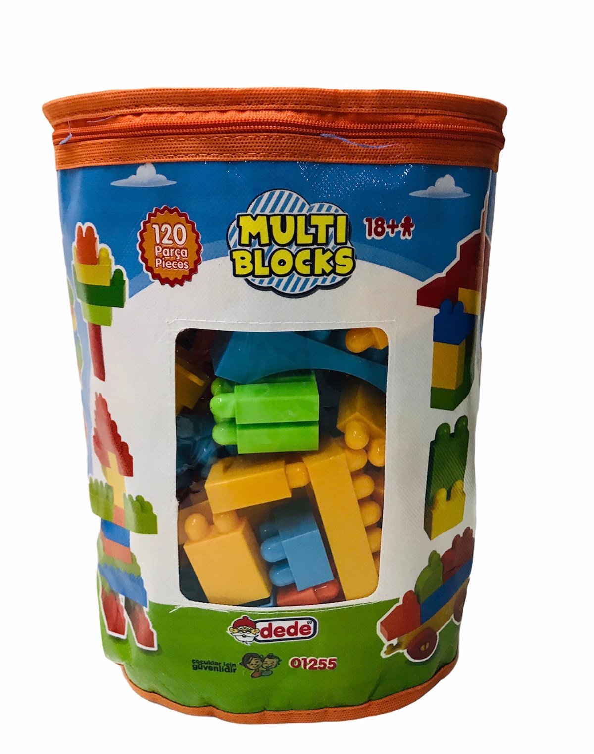 Dede Multi Block Logo Lego 120 Parça - Kaptan Oyuncak