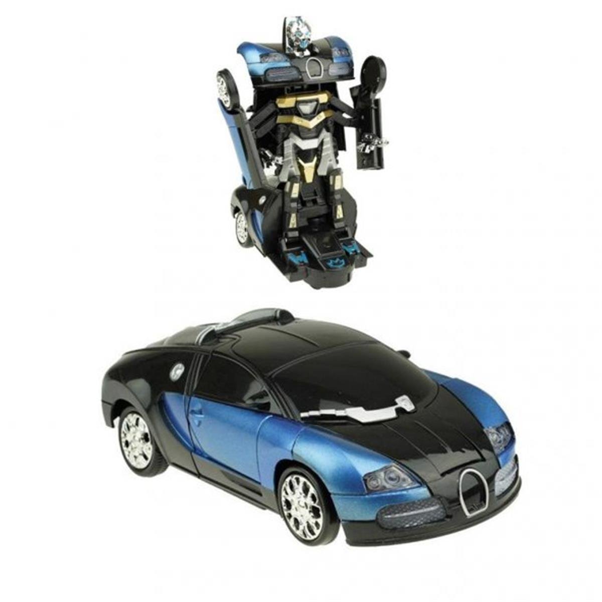 Transformers Robota Dönüşen Pilli Bugatti Oyuncak Araba