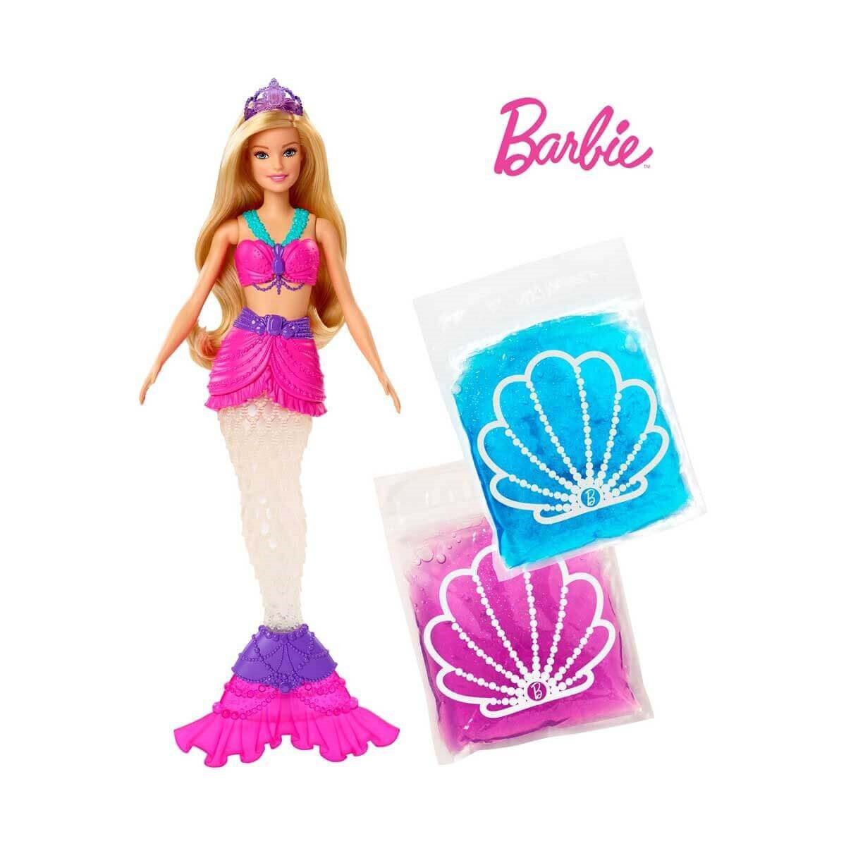 Barbie Dreamtopia Slime Kuyruklu Denizkızı en uygun fiyatlarla Dobişko  Oyuncak'ta!