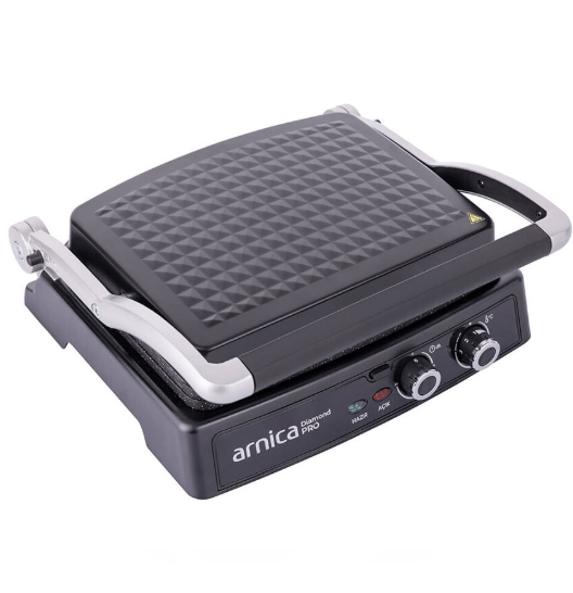 Arnica GH26411 Diamond Pro Tost Makinası Siyah