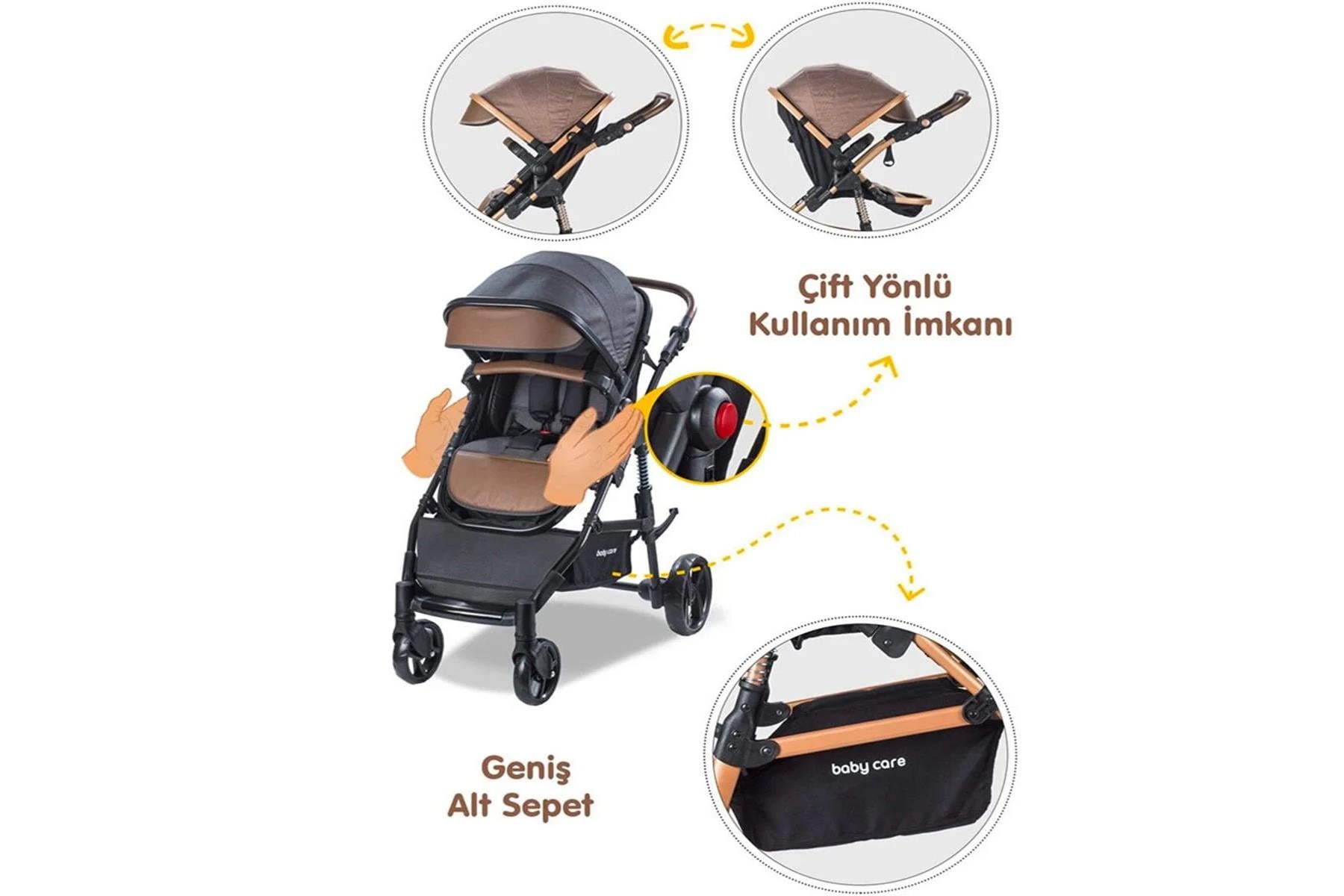 Baby Care BC 340 Bora Cross çift yönlü kullanım