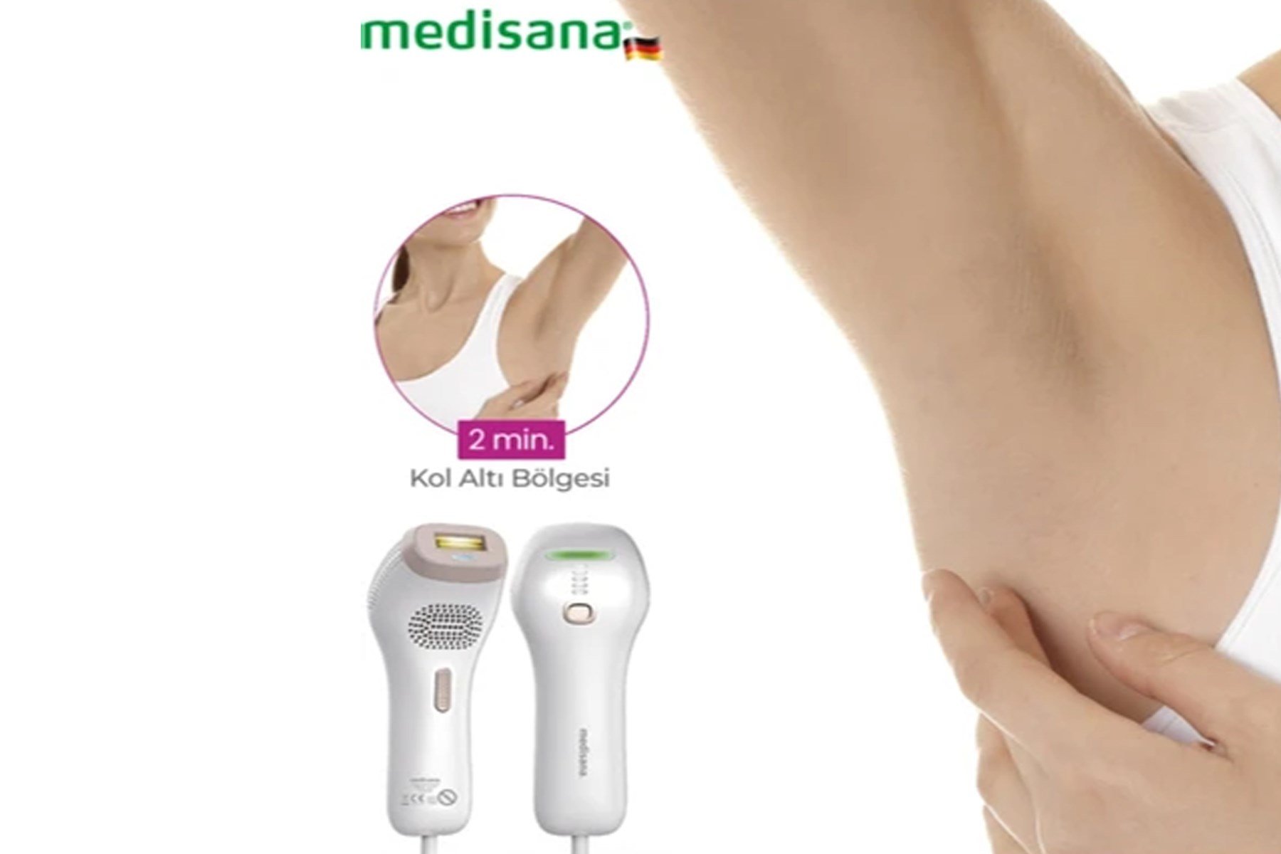 Medisana IPL 860 Modern Tasarım