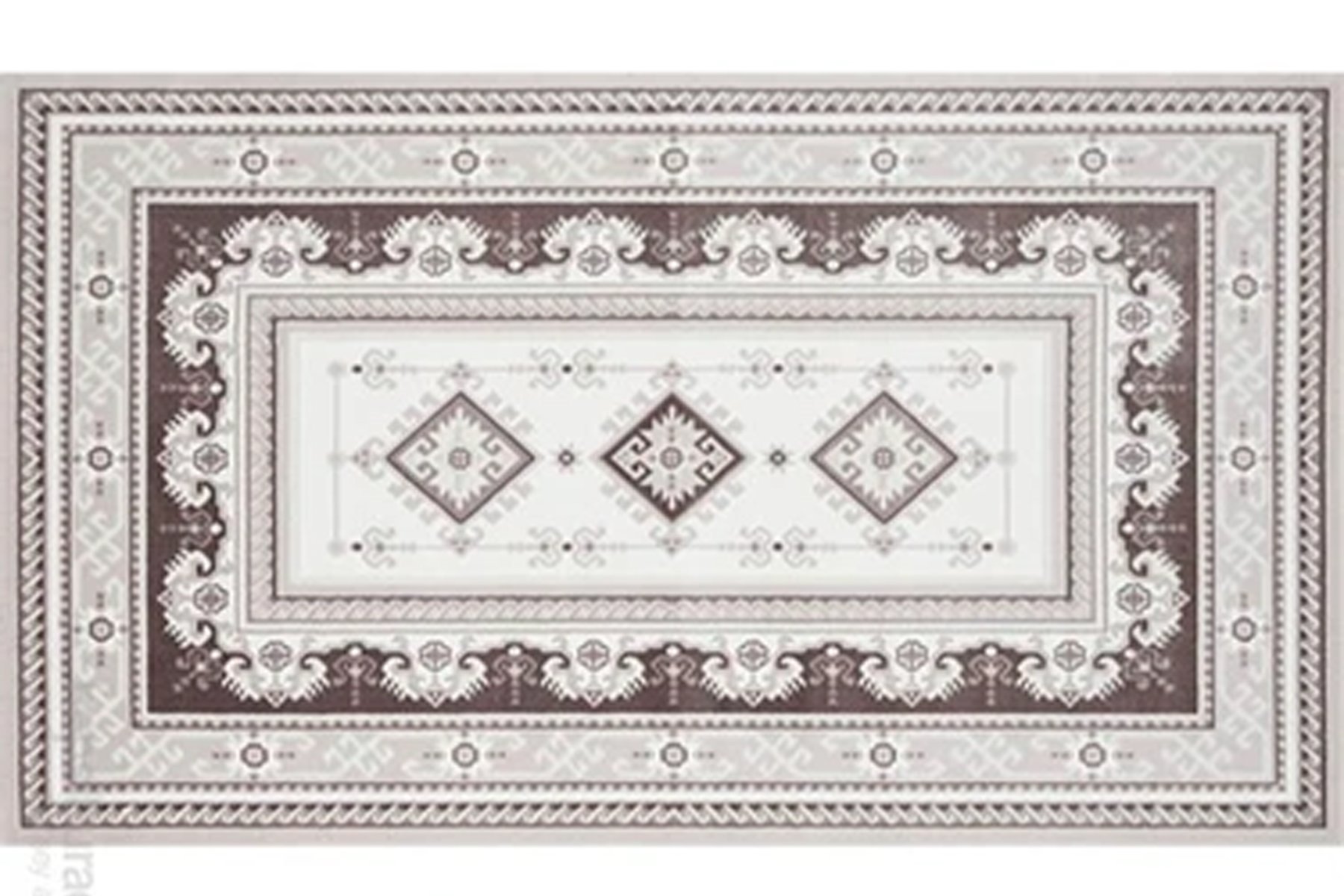 Padişah Aksu Zebrano Halı 80x300