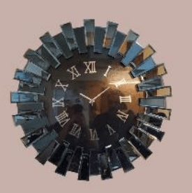 Sağlam S-40110 Piyano Aynalı Saat 60 CM