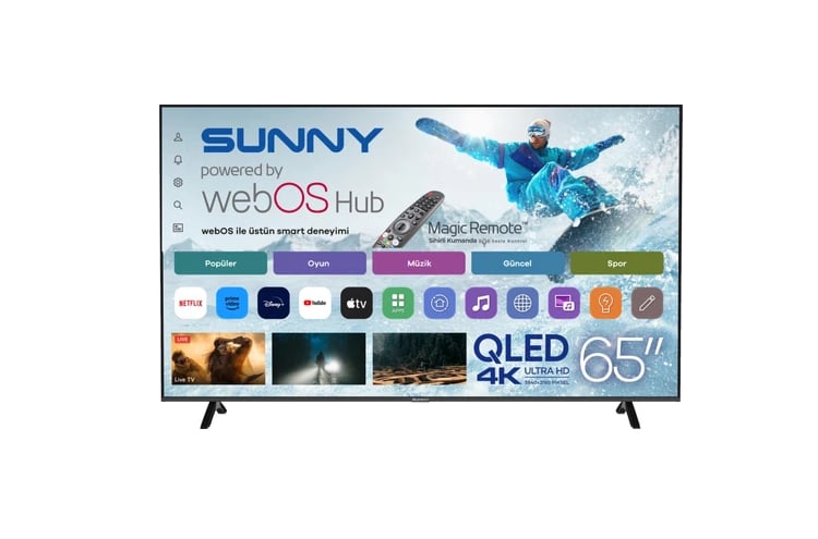 SUNNY SN65QMN252-0276 QLED TV