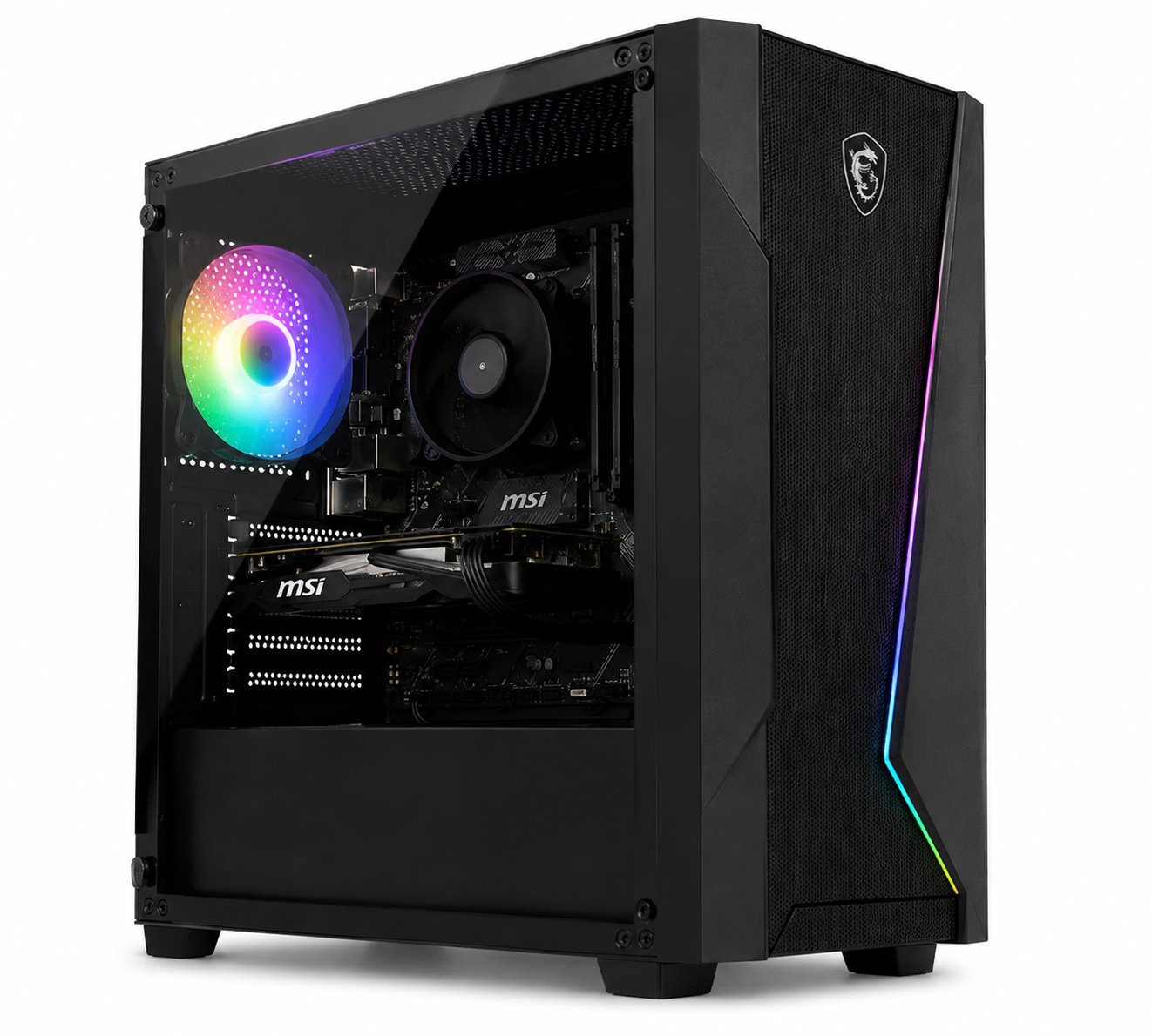 TECHNOPC MSI-5585120 Ryzen 5 Masaüstü Bilgisayar