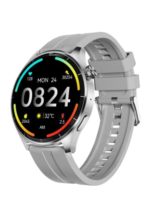 Thull TW1-03 Silver Case Smart Watch Beige Silikon Kordon