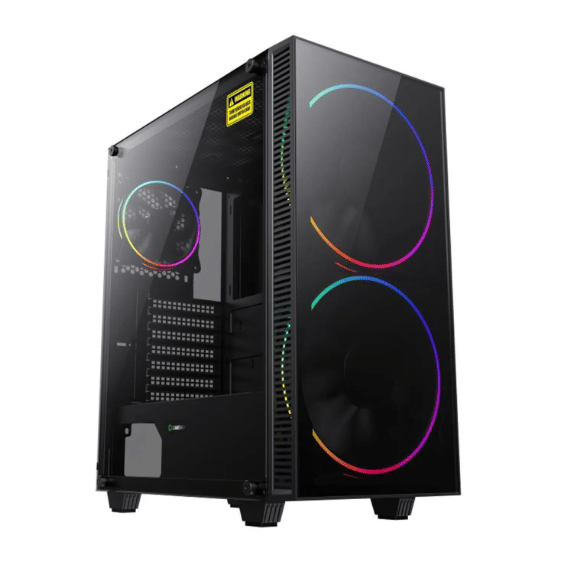 Thull Vortex V3 Intel i3-12100F ASUS H610M-R D4 ROG Strix RX560 Kasa