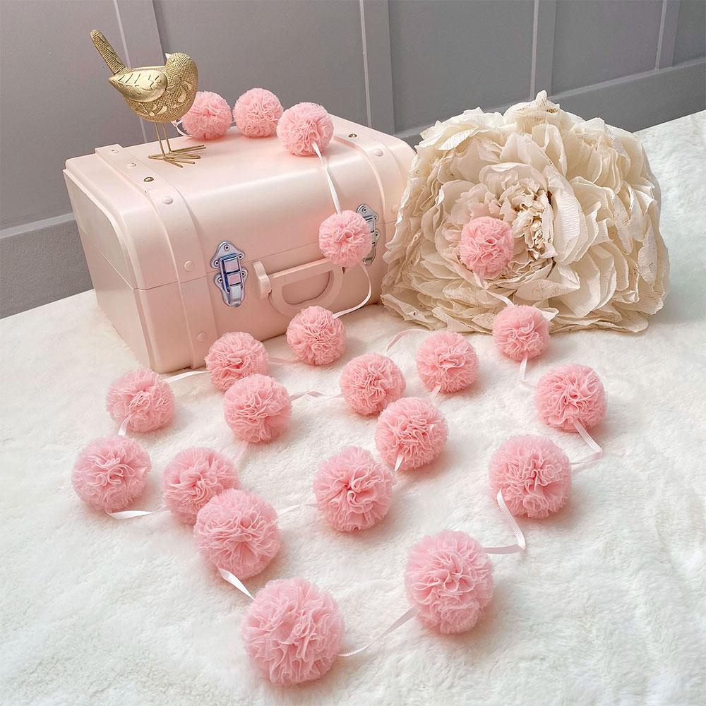 Mini Pompoms Garland/ Pamuka.com.tr