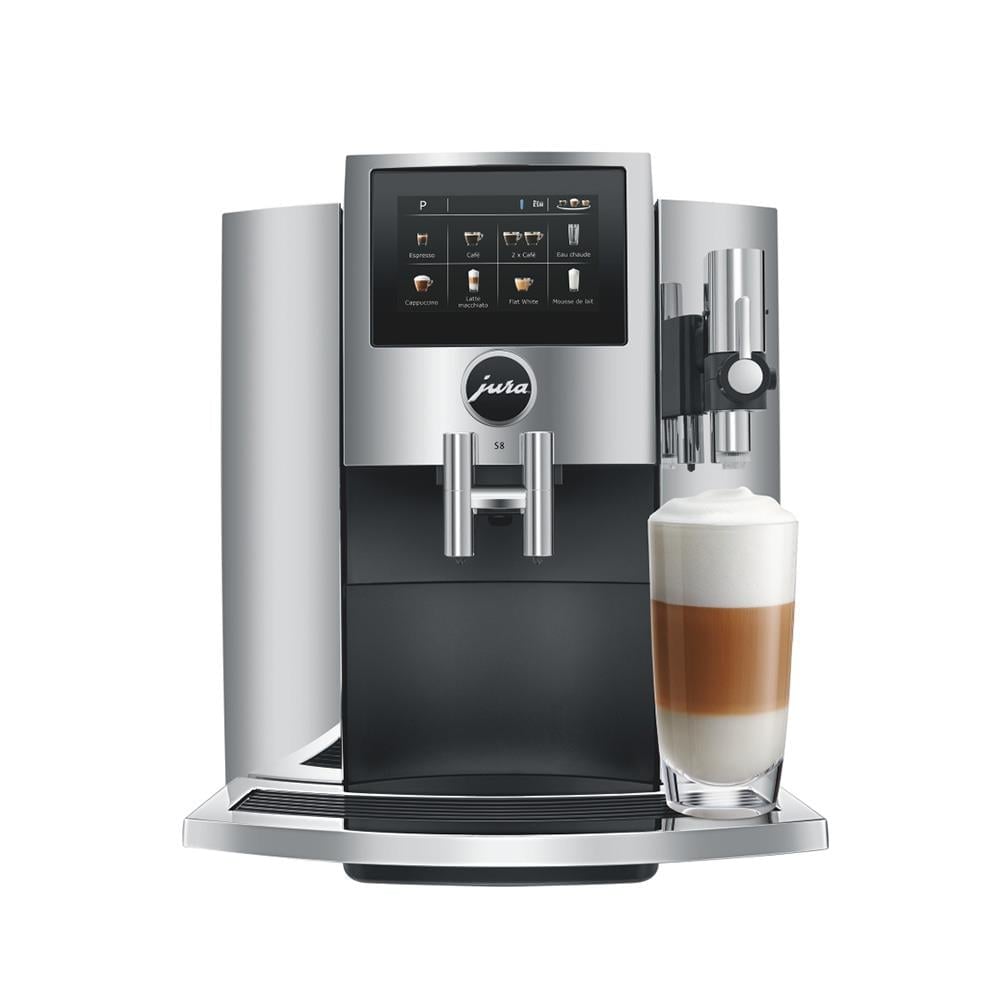 Jura S8 Tam Otomatik Kahve Makinesi Chrome (EU) | Enplus