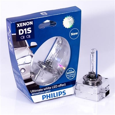 Philips D1S White Vision 5000K Ultimate White 85415WHV2S1