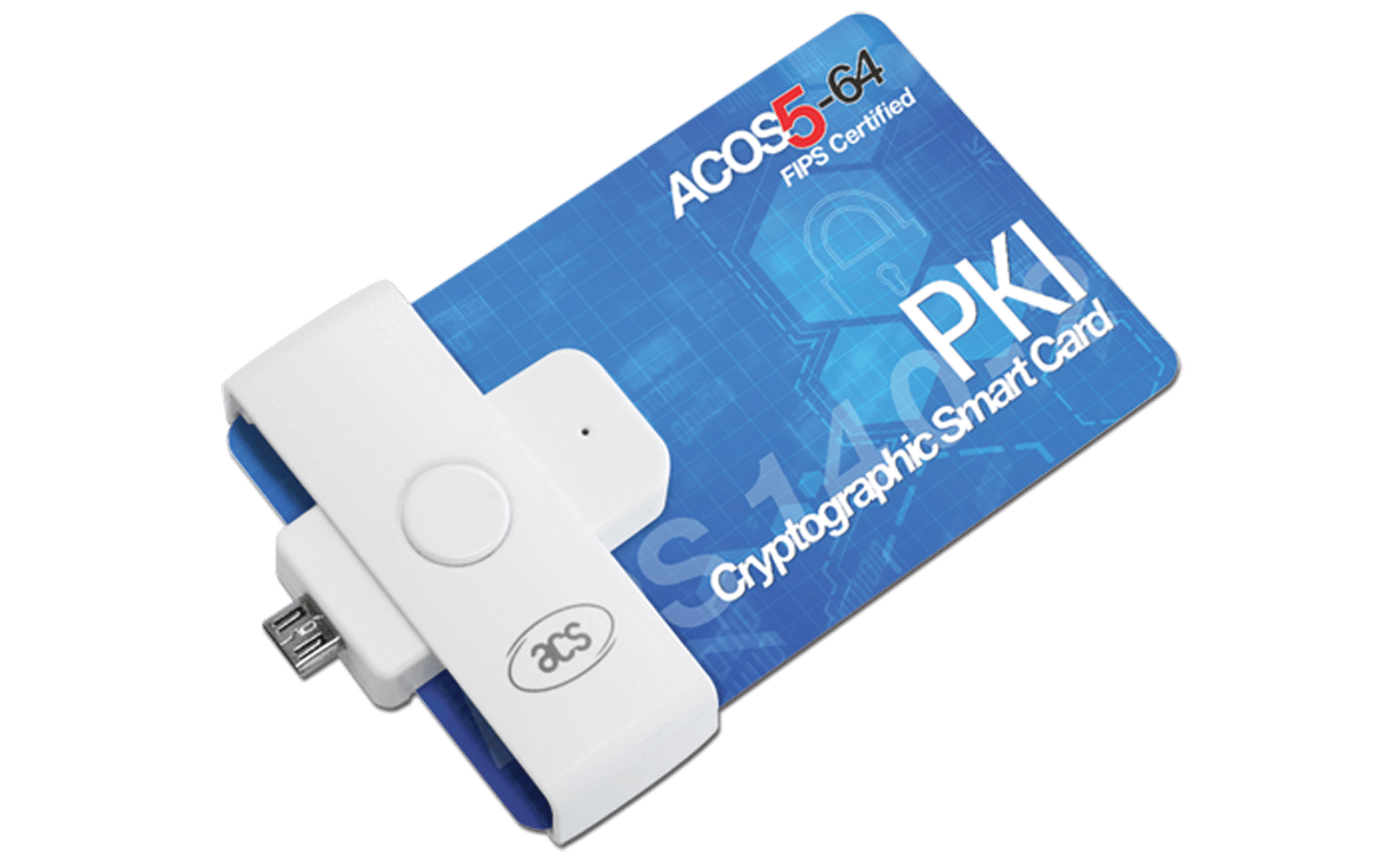 アッキー ACS ACR39U-ND Temaslı Akıllı Kart Okuyucu (Mikro USB)