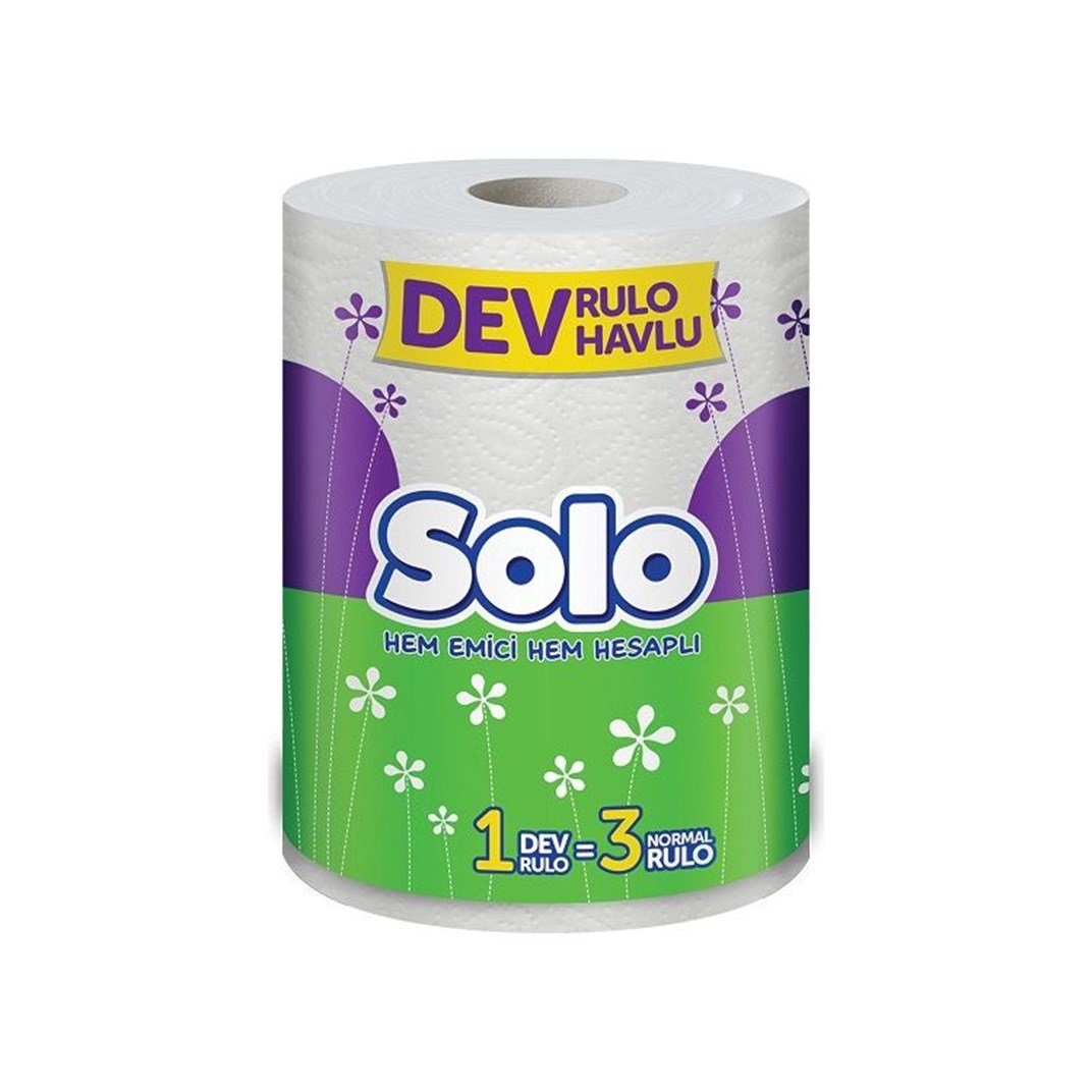 Solo Dev Rulo Havlu Kağıt Tekli | Kale Marketleri | Online Market Alışverişi