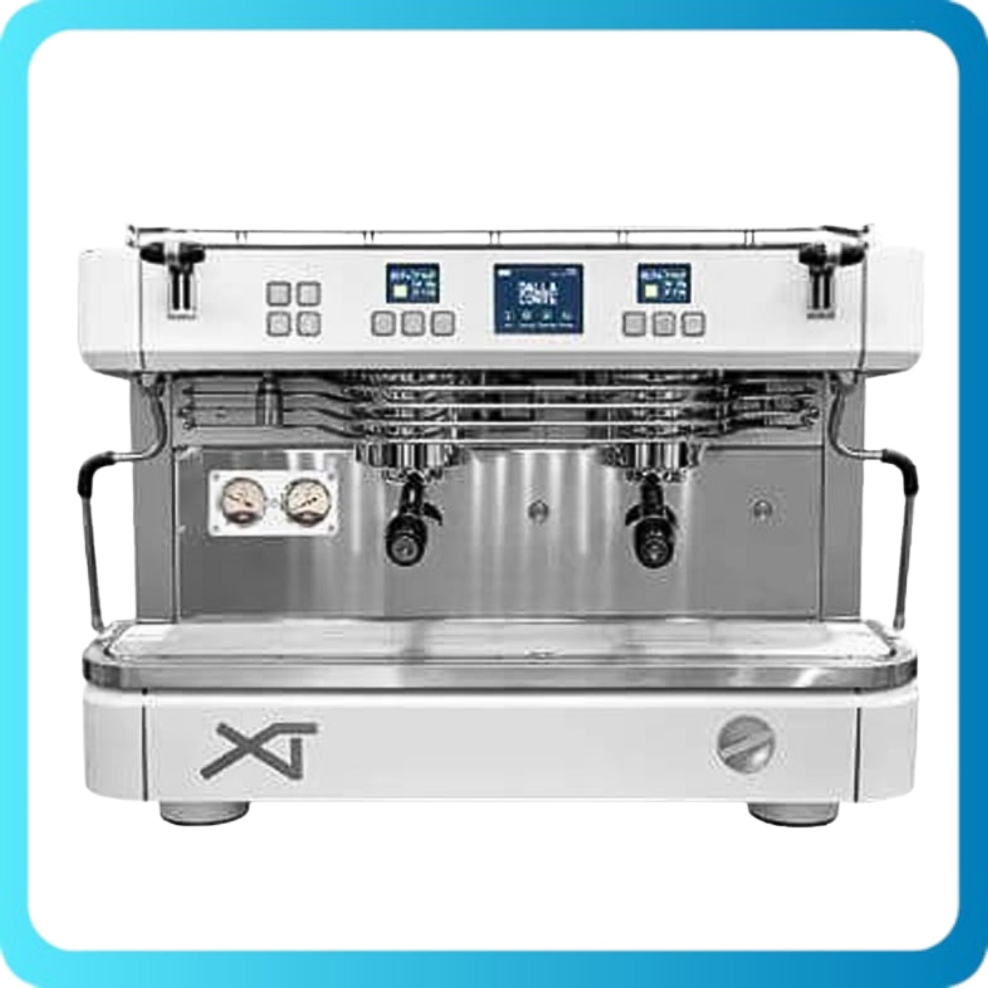 その他 DAM WITM5200II Dalla Corte XT Barista Espresso Kahve Makinesi 2 Gruplu BEYAZ-KROM