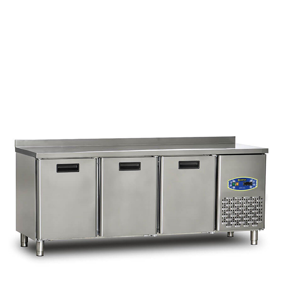 Dampak 3 Kapılı Tezgah Tipi Buzdolabı 22TBF3S-60 200X60X85