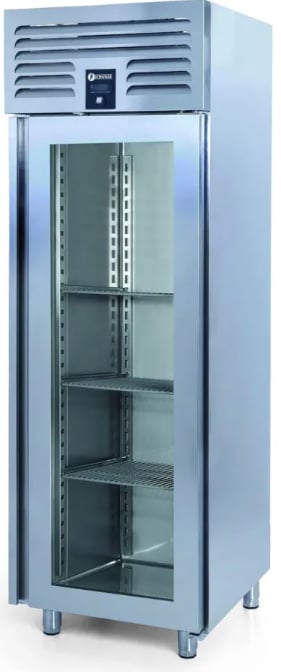 İceinox Dikey Tip Snack Ve Gn Buzdolabı - 1 Cam Kapılı VTS 610 N CR-VG