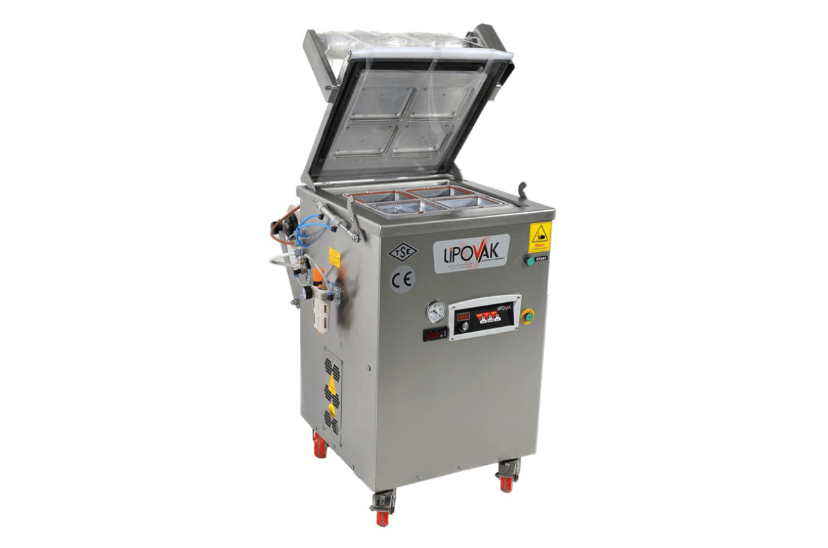Lipovak Yarı Otomatik Tabak Kapatma Vakum Makinesi KV-620