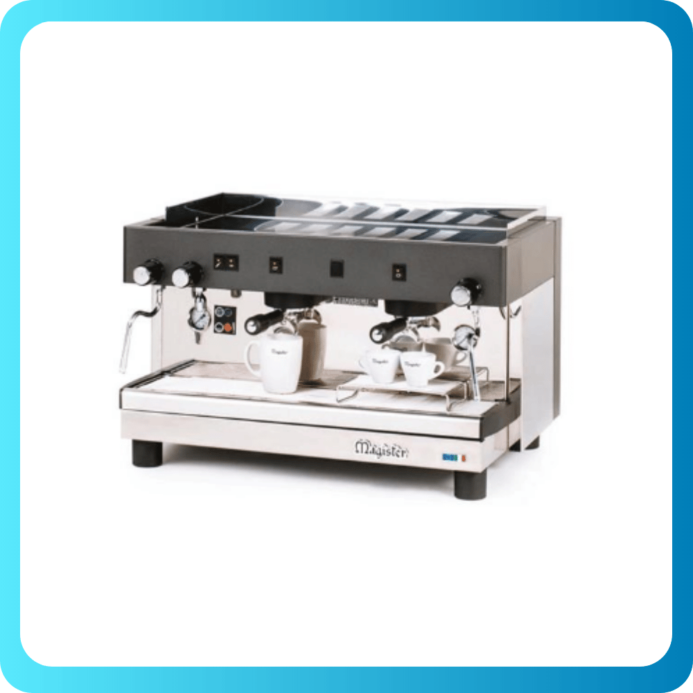 Magister 2 Gruplu Yarı Otomatik Espresso Kahve Makinesi GT-2M-TC