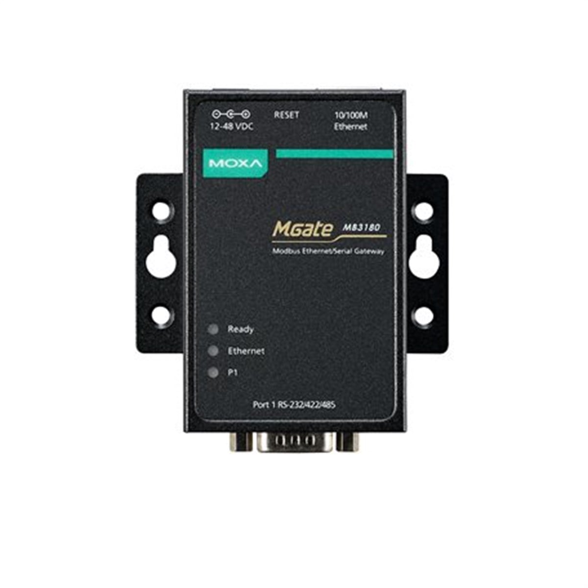 MGate MB3180 Moxa 1 Port RS232/422/485 Ethernet Çevirici