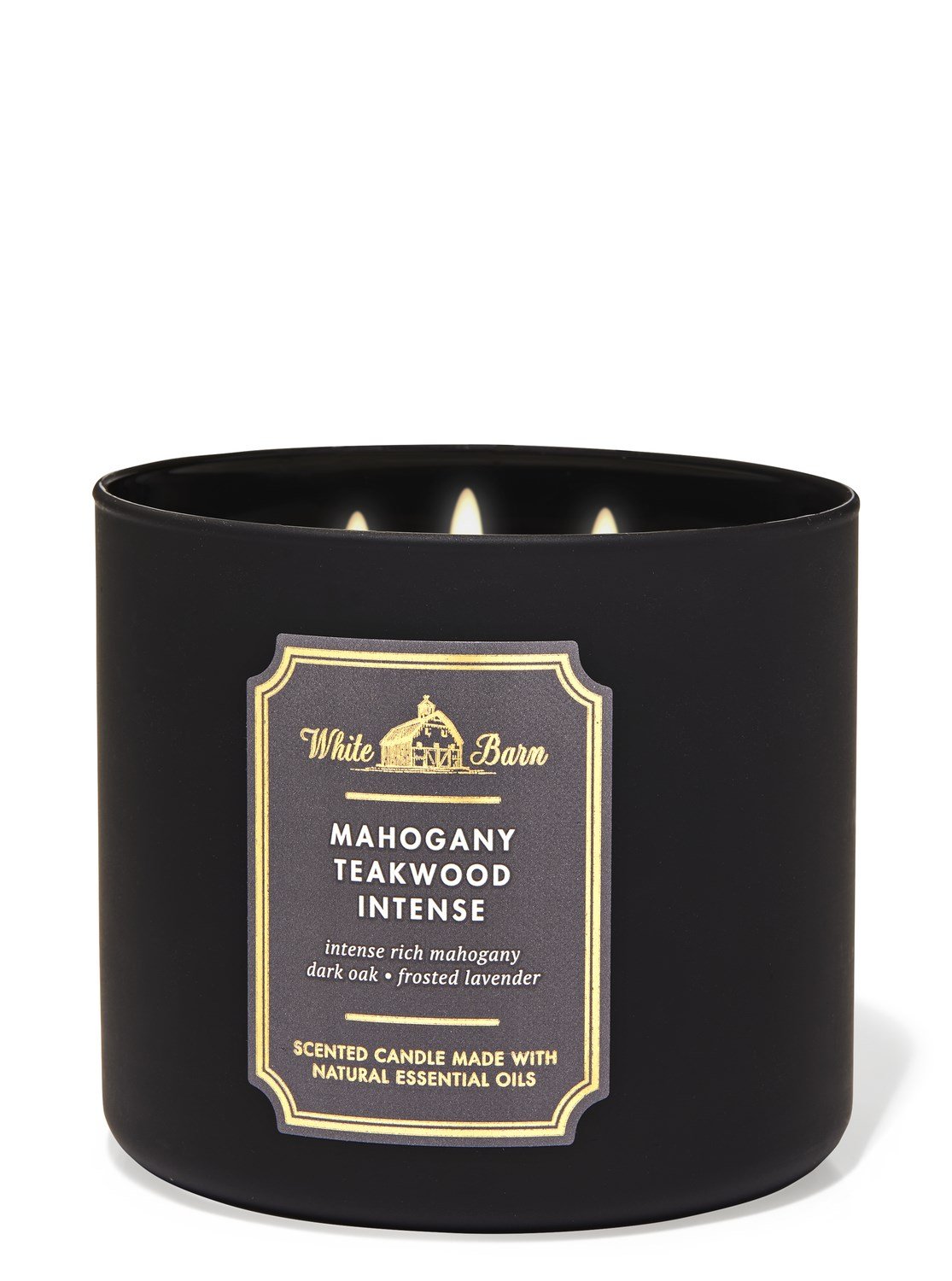 Mahogany Teakwood Intense Büyük Mum | Bath & Body Works