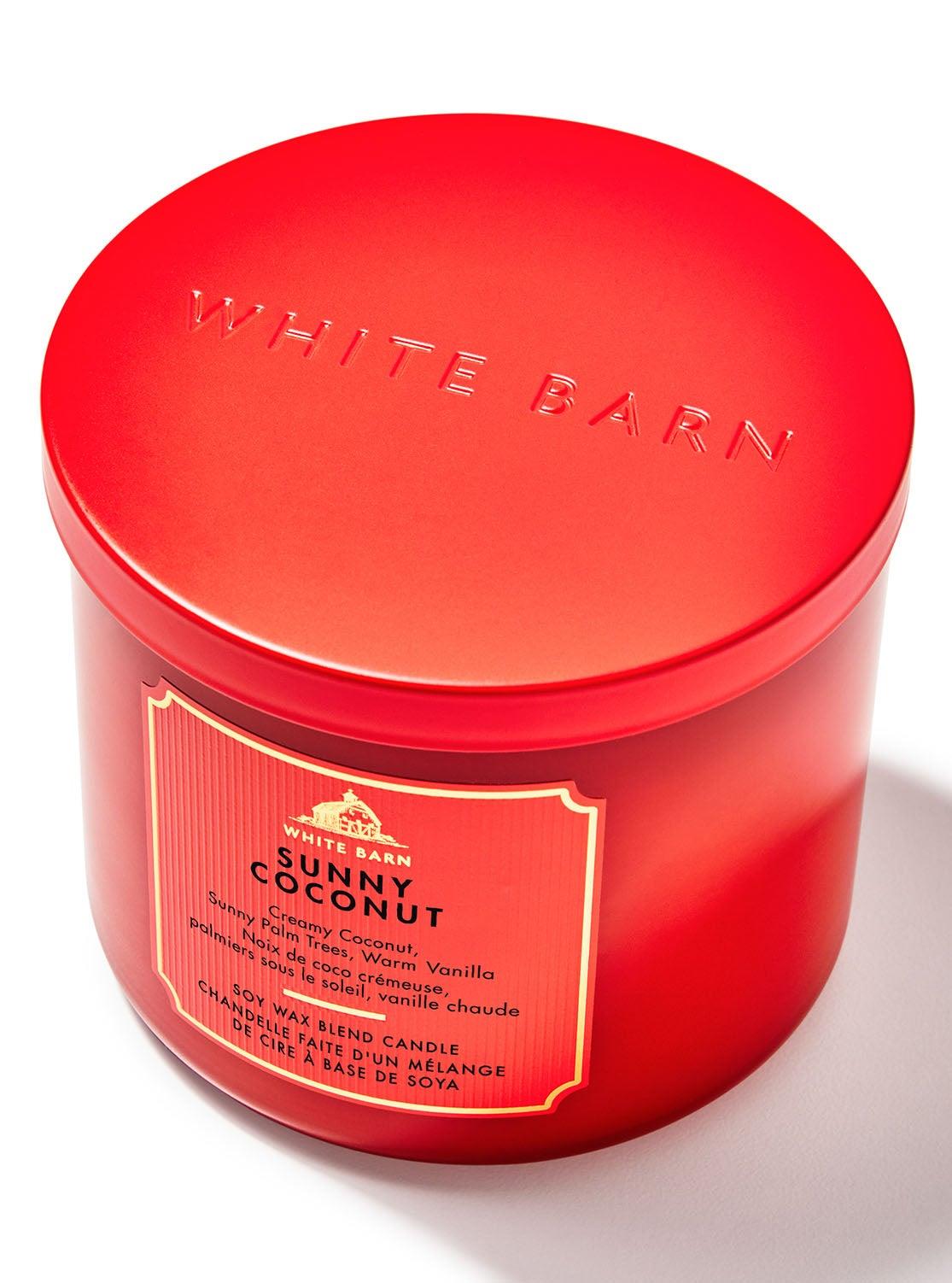 Sunny Coconut / Büyük Mum - | Bath & Body Works