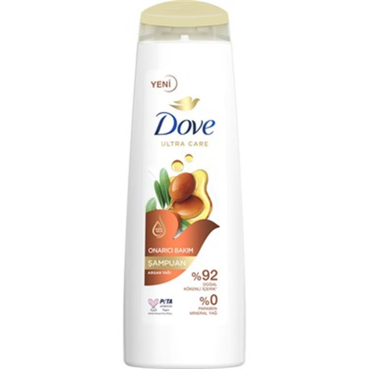 DOVE ULTRA CARE ŞAMPUAN 400ML ONARICI BAKIM VE ARGAN YAĞI