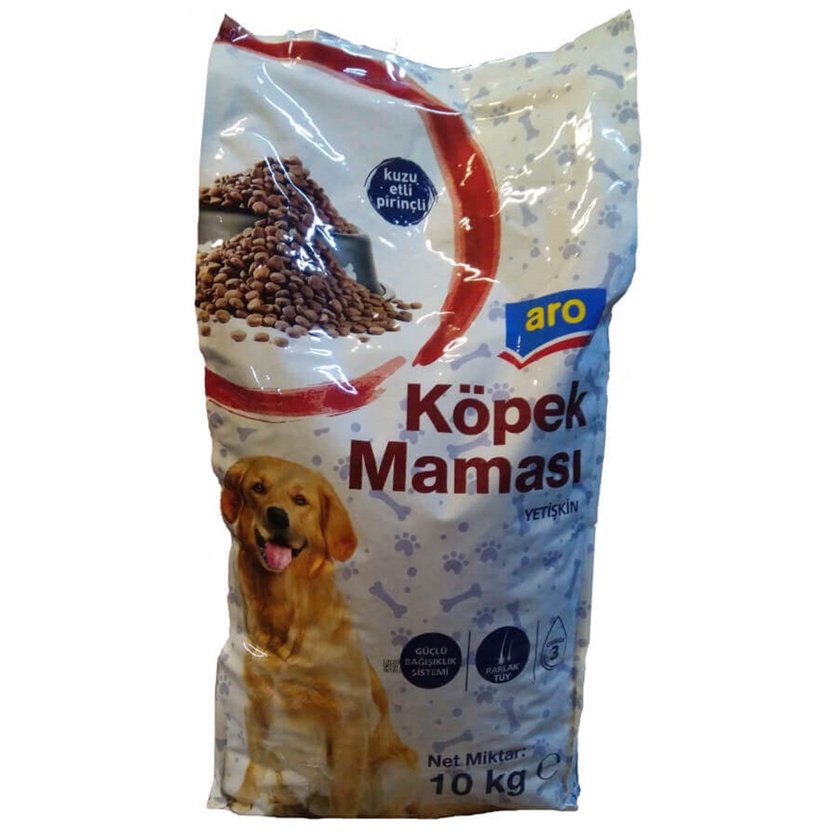 Aro Köpek Maması 10kg Kuzu Etli Pirinçli