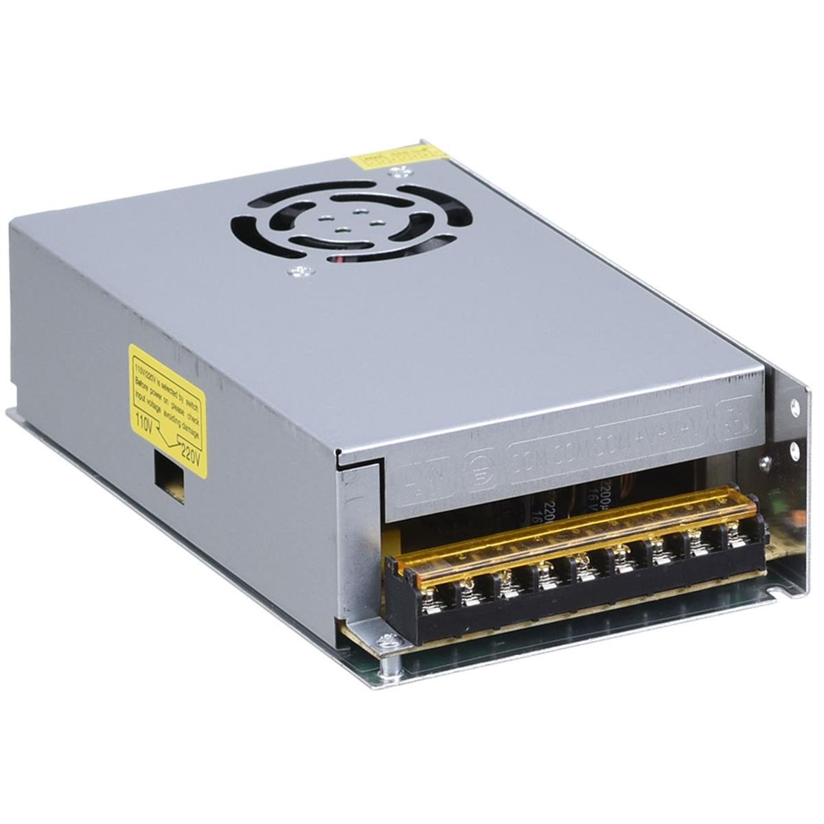 HT-1119 HİGHTEK 12V 30A Smps Metal Kasa Adaptör HT-1119 Metal Kasalı SMPS Adaptör